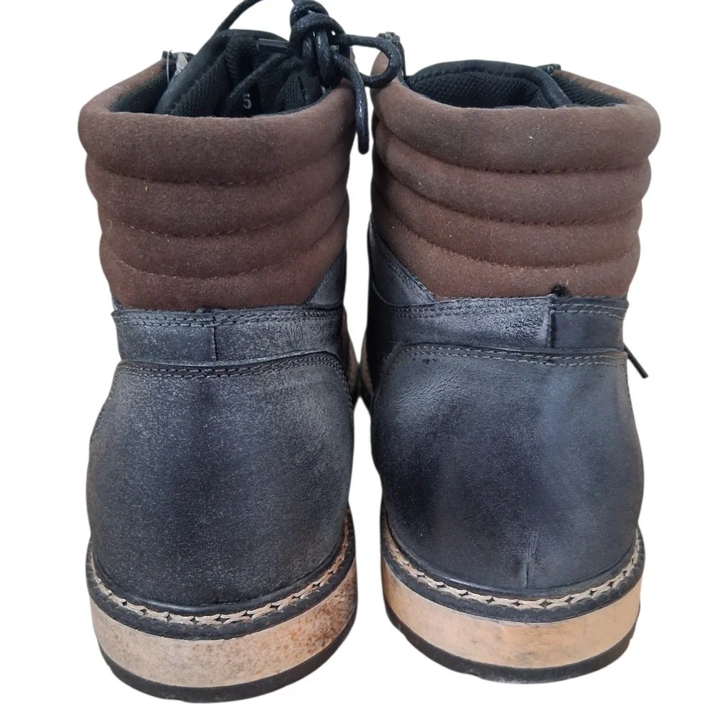 ROAN by Bed Stu Mens size 11 Mike Distressed Grunge Leather Chukka Lace-up Boot